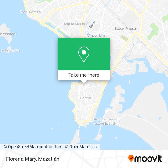 Florería Mary map