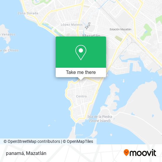 Mapa de panamá