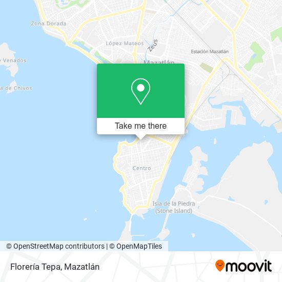 Florería Tepa map