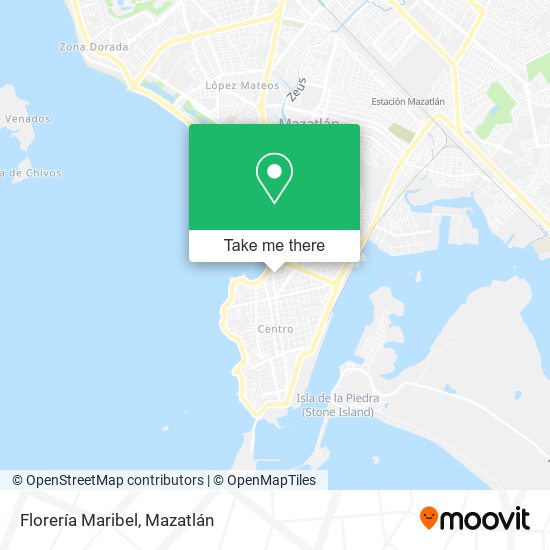Mapa de Florería Maribel