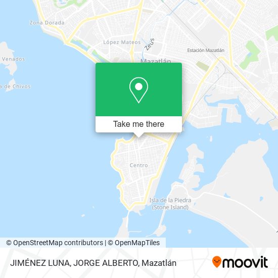 JIMÉNEZ LUNA, JORGE ALBERTO map