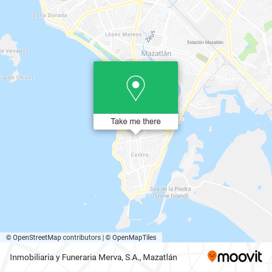 Inmobiliaria y Funeraria Merva, S.A. map