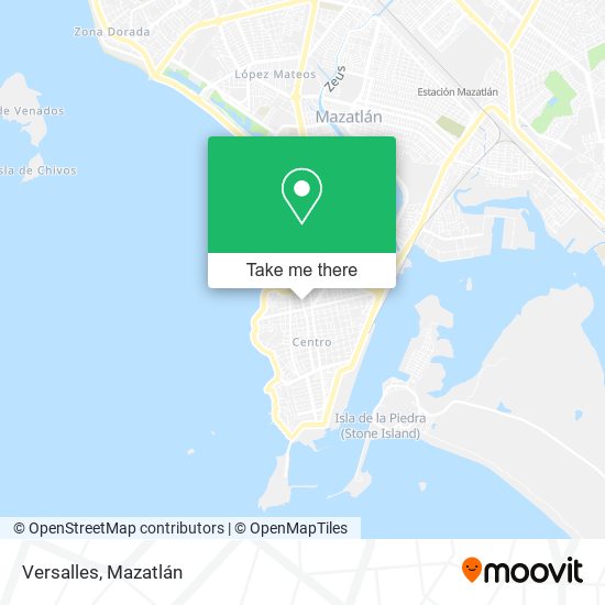 Mapa de Versalles
