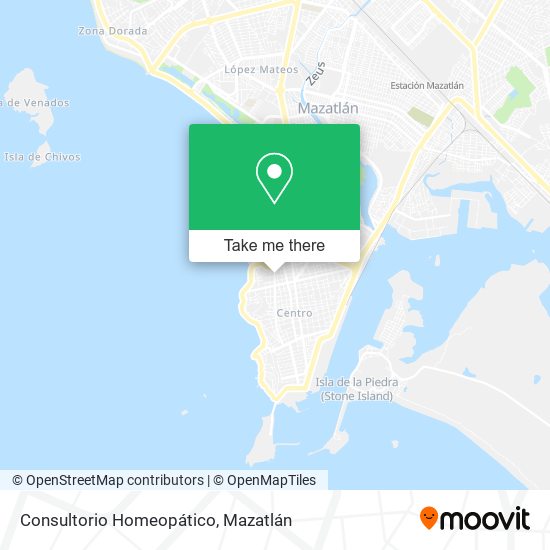 Mapa de Consultorio Homeopático