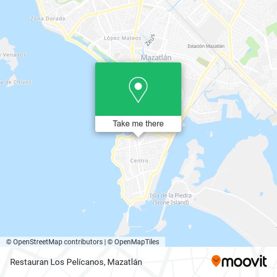 Restauran Los Pelícanos map