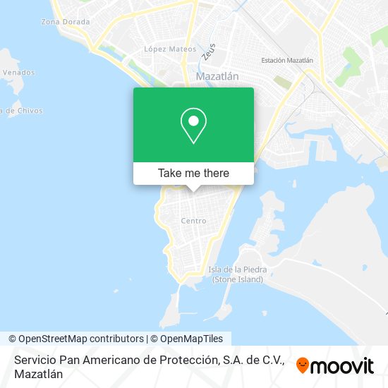 Servicio Pan Americano de Protección, S.A. de C.V. map