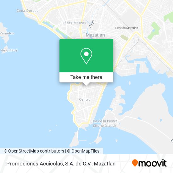 Promociones Acuicolas, S.A. de C.V. map