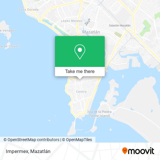 Mapa de Impermex