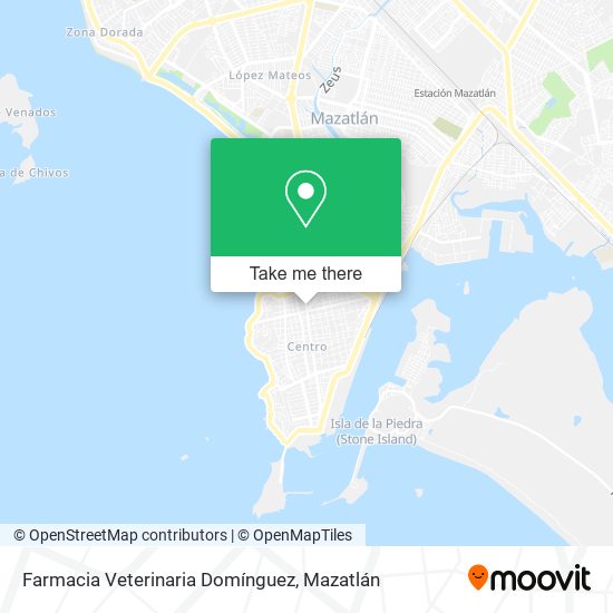 Mapa de Farmacia Veterinaria Domínguez