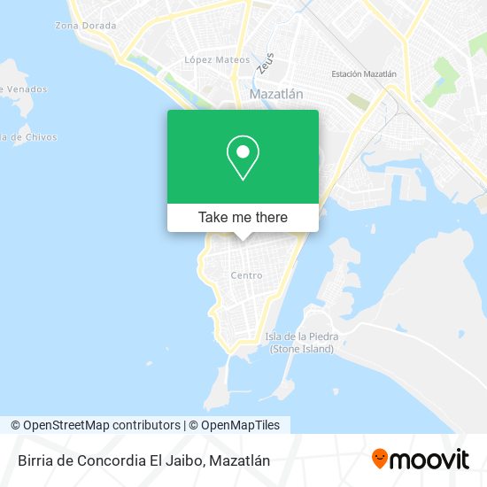 Birria de Concordia El Jaibo map