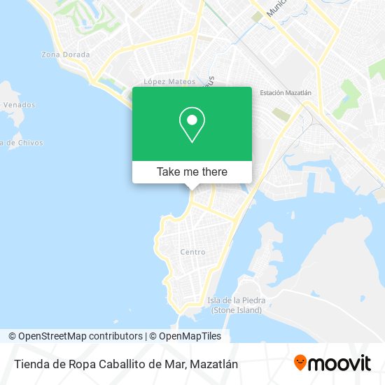 Tienda de Ropa Caballito de Mar map