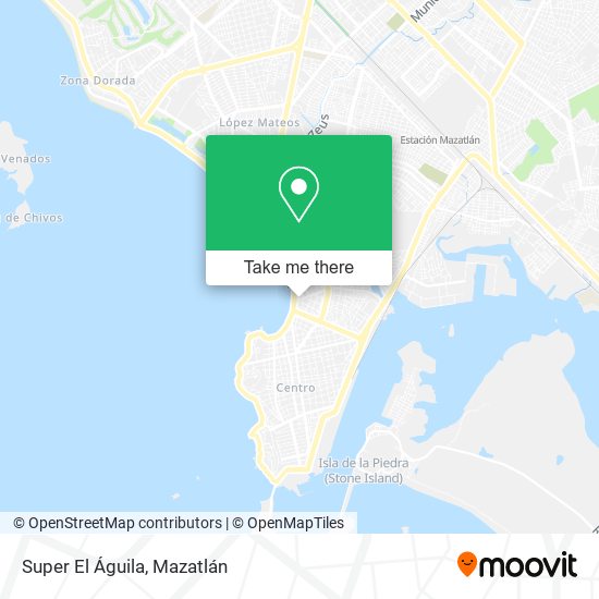 Super El Águila map