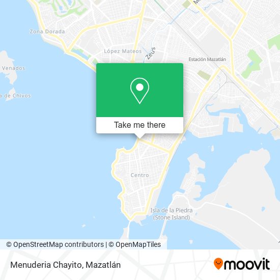 Menuderia Chayito map
