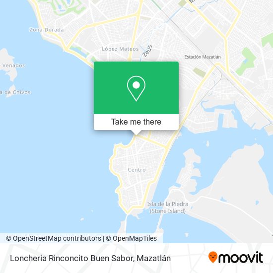Loncheria Rinconcito Buen Sabor map