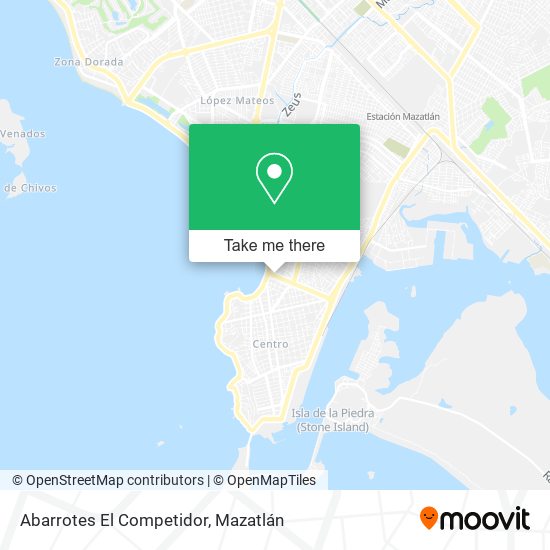 Abarrotes El Competidor map