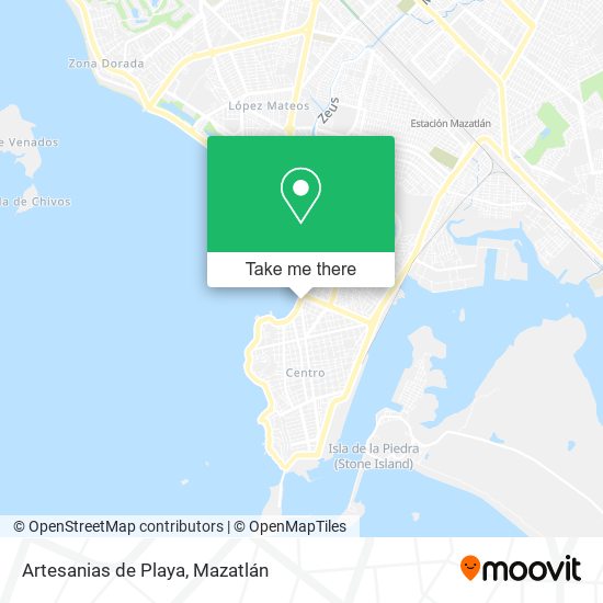 Mapa de Artesanias de Playa