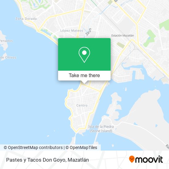 Pastes y Tacos Don Goyo map