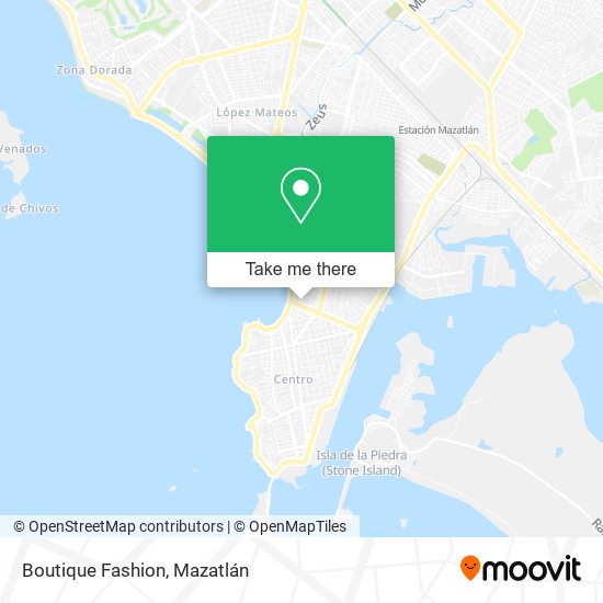 Boutique Fashion map