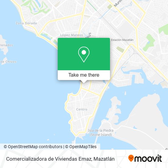 Mapa de Comercializadora de Viviendas Emaz