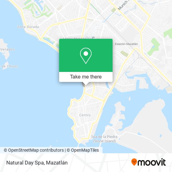 Mapa de Natural Day Spa
