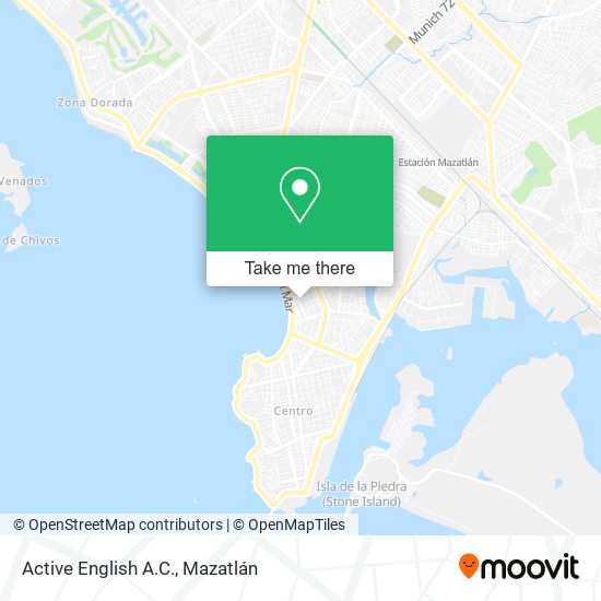 Mapa de Active English A.C.
