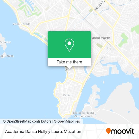 Mapa de Academia Danza Nelly y Laura