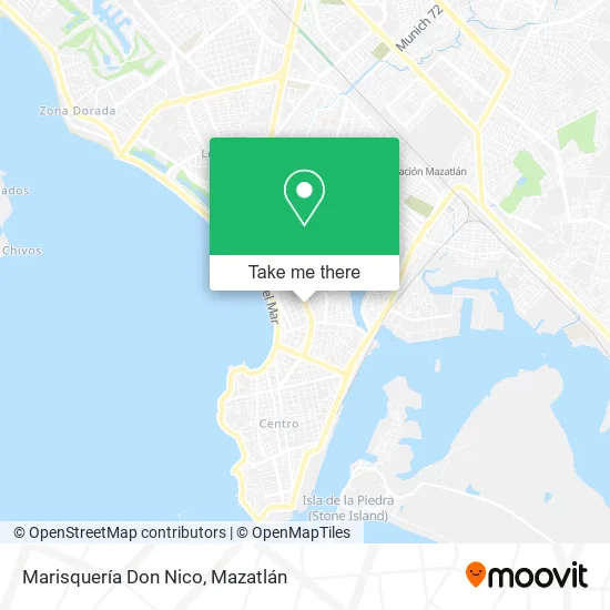 Marisquería Don Nico map