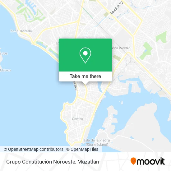 Mapa de Grupo Constitución Noroeste