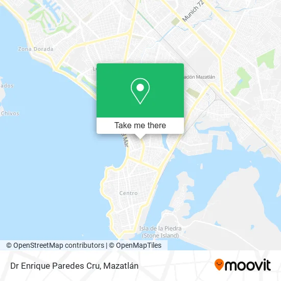 Dr Enrique Paredes Cru map