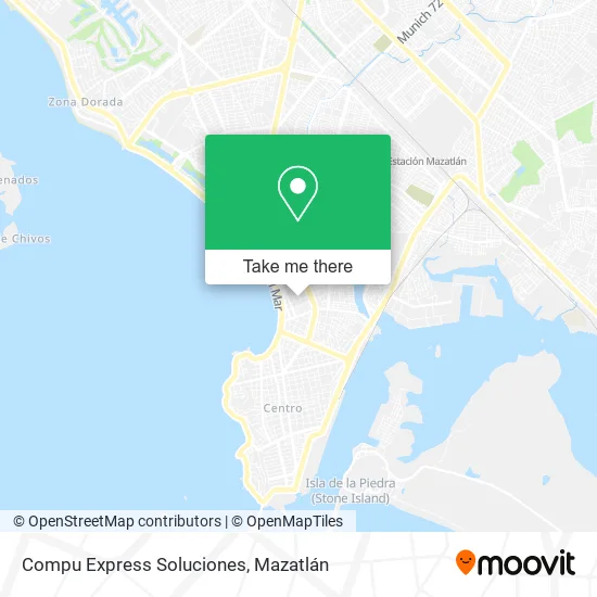 Compu Express Soluciones map