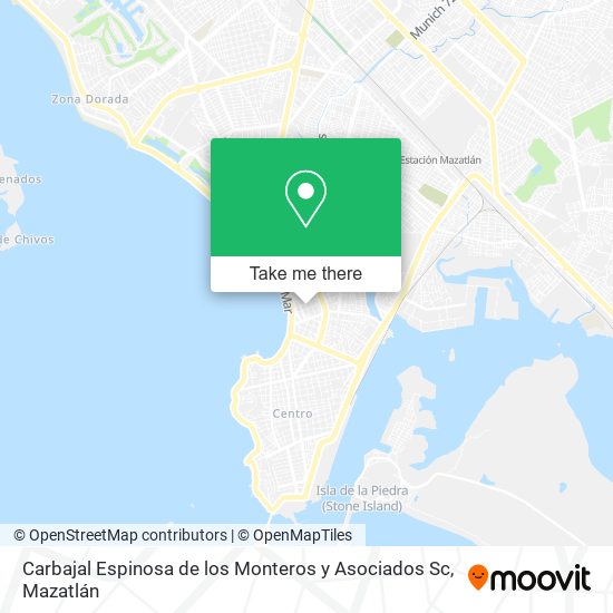 Mapa de Carbajal Espinosa de los Monteros y Asociados Sc