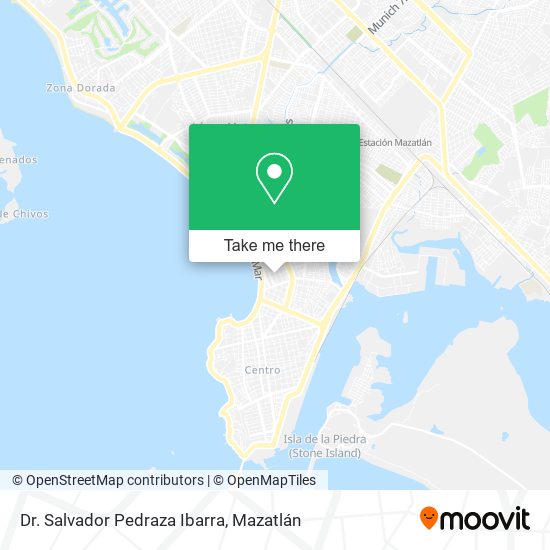 Dr. Salvador Pedraza Ibarra map