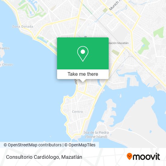 Consultorio Cardiólogo map
