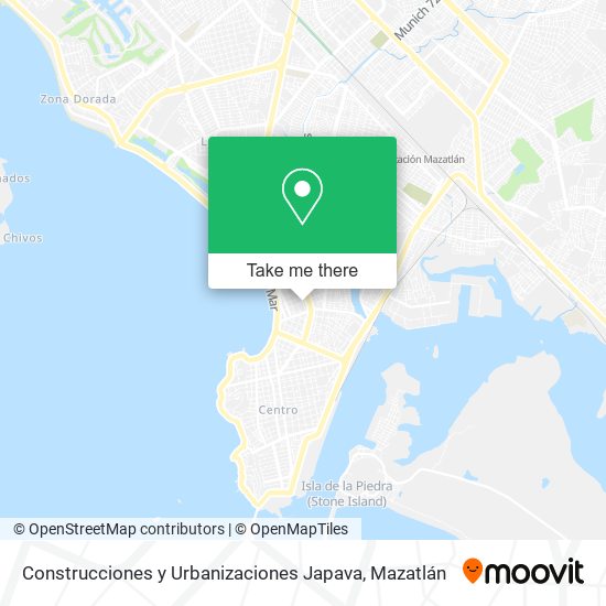 Construcciones y Urbanizaciones Japava map