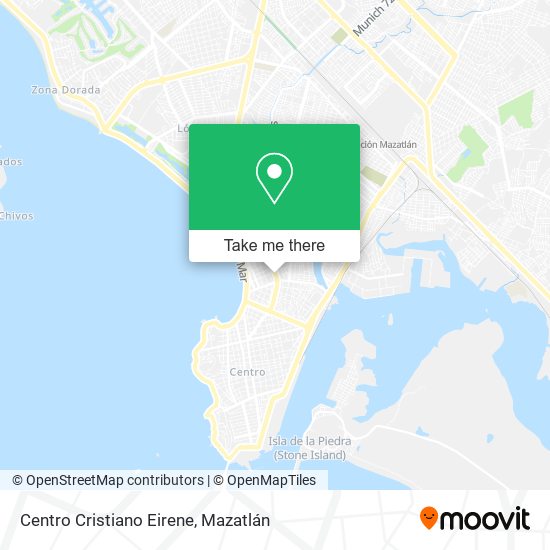 Mapa de Centro Cristiano Eirene