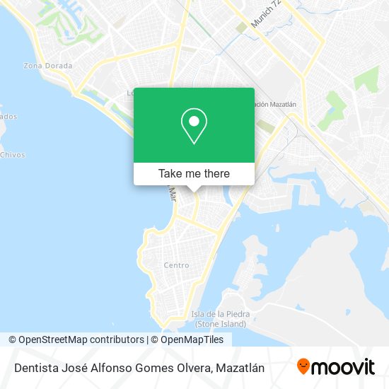 Dentista José Alfonso Gomes Olvera map