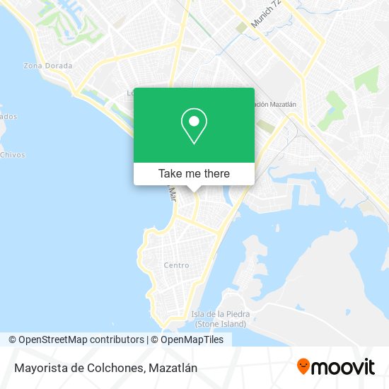Mayorista de Colchones map