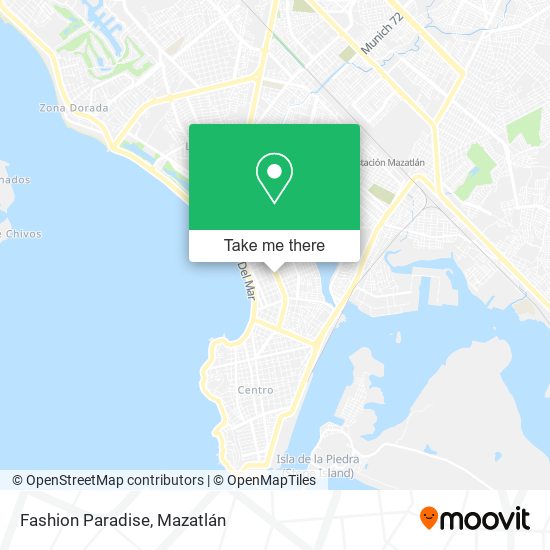 Fashion Paradise map