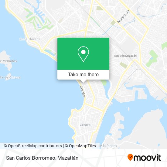 Mapa de San Carlos Borromeo