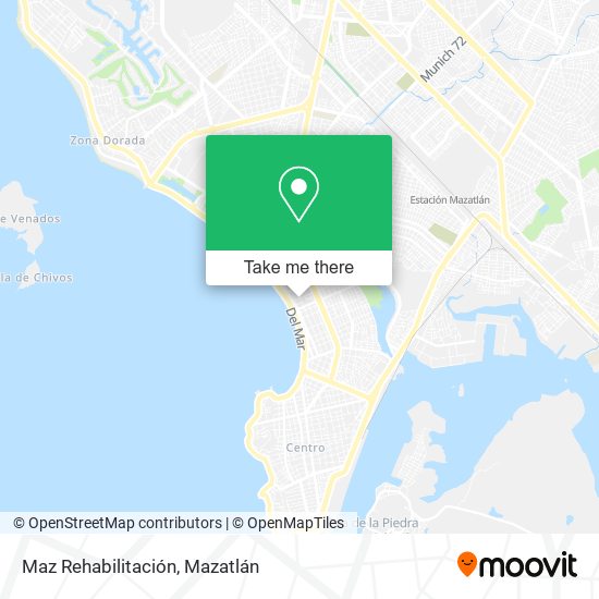 Maz Rehabilitación map