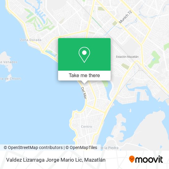 Mapa de Valdez Lizarraga Jorge Mario Lic