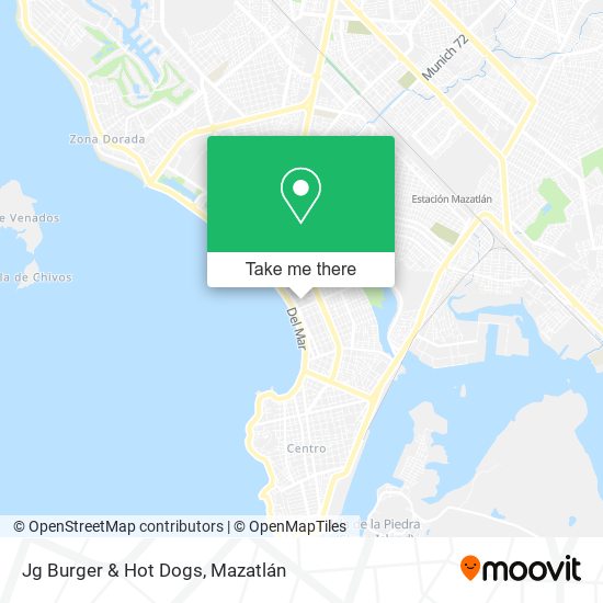Jg Burger & Hot Dogs map