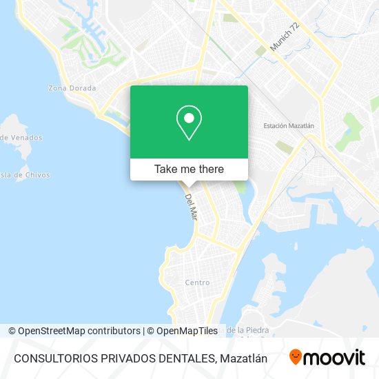 Mapa de CONSULTORIOS PRIVADOS DENTALES
