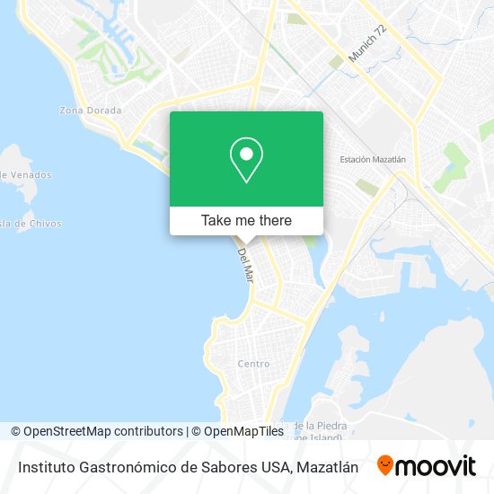 Mapa de Instituto Gastronómico de Sabores USA