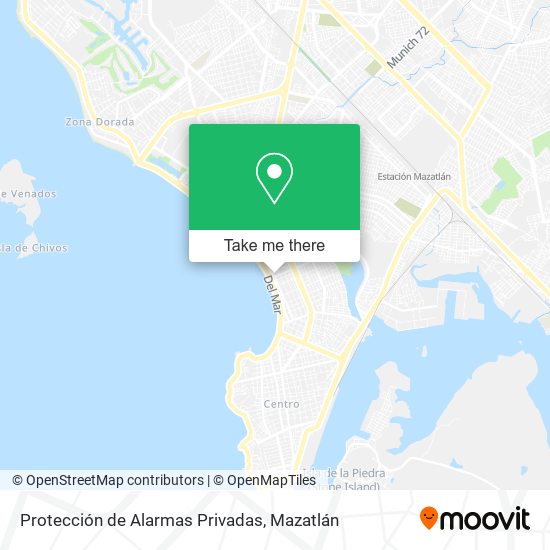 Protección de Alarmas Privadas map