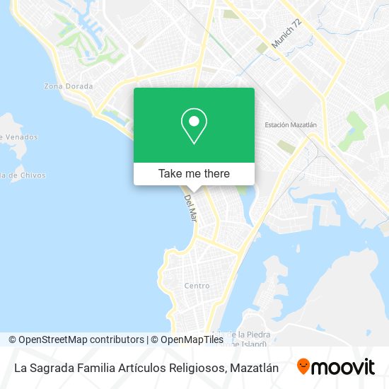 La Sagrada Familia Artículos Religiosos map