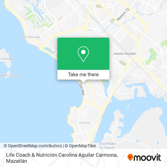 Life Coach & Nutrición Carolina Aguilar Carmona map