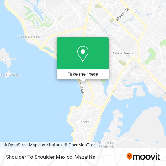 Shoulder To Shoulder Mexico map
