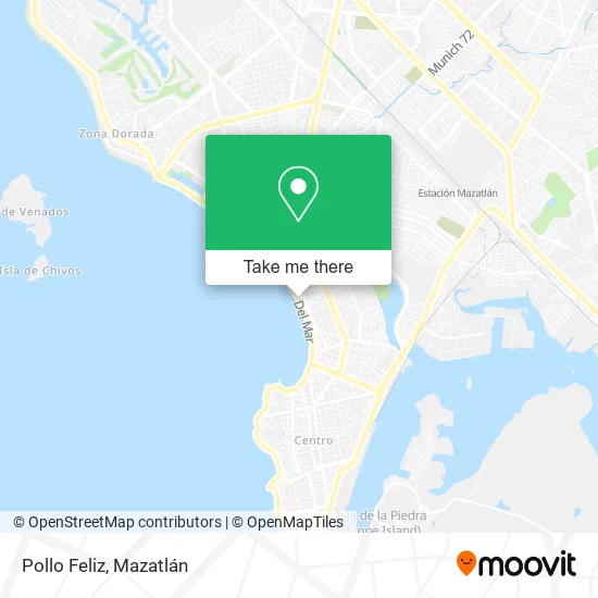 Pollo Feliz map