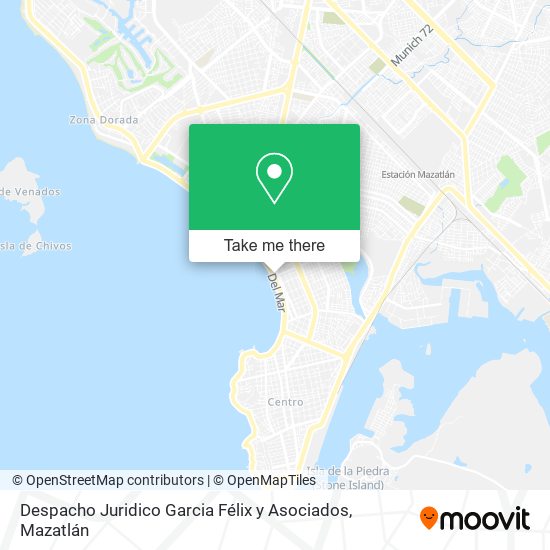 Despacho Juridico Garcia Félix y Asociados map